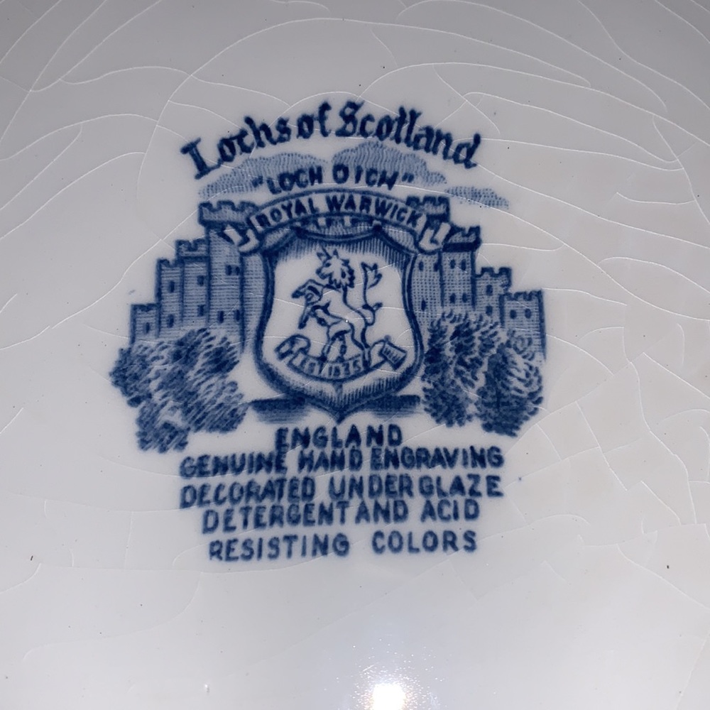 Beautiful set of 4 Lochs Of Scotland Plates - Picture 5 of 5
